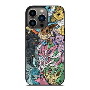 ALL POKEMON EEVEE MOZAIC iPhone 13 Pro Case Cover