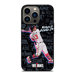 ATLANTA BRAVES ACUNA SHOOT WALL iPhone 13 Pro Case Cover