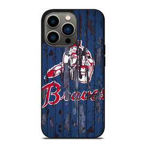 ATLANTA BRAVES RUSTY WOOD iPhone 13 Pro Case Cover ATLANTA BRAVES RUSTY WOOD iPhone 13 Pro Case Cover