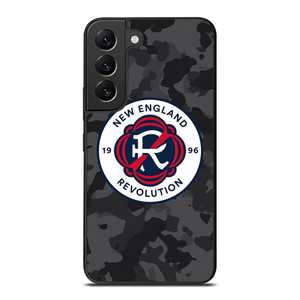 NEW ENGLAND REVOLUTION MLS BLACK CAMO Samsung Galaxy S22 Plus Case Cover