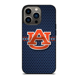 AUBURN TIGERS METAL LOGO iPhone 13 Pro Case Cover