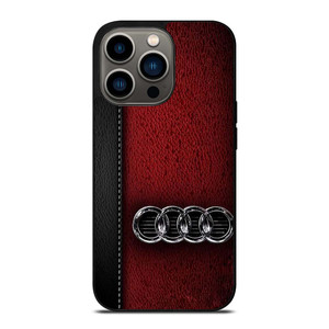 AUDI CAR RED LEATHER iPhone 13 Pro Case Cover AUDI CAR RED LEATHER iPhone 13 Pro Case Cover