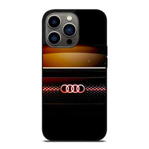 AUDI METAL GLOW LOGO iPhone 13 Pro Case Cover