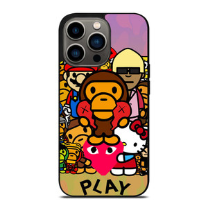 BAPE BABY MILO PLAY iPhone 13 Pro Case Cover BAPE BABY MILO PLAY iPhone 13 Pro Case Cover