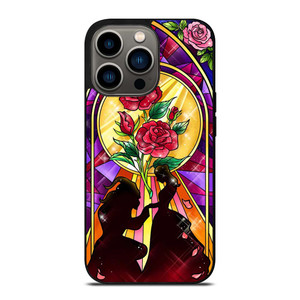 BEAUTY AND THE BEAST ROSE FLAWER iPhone 13 Pro Case Cover