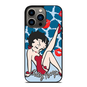 BETTY BOOP KISS CARTOON iPhone 13 Pro Case Cover
