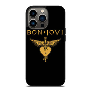 BON JOVI BAND LOGO GOLD iPhone 13 Pro Case Cover BON JOVI BAND LOGO GOLD iPhone 13 Pro Case Cover