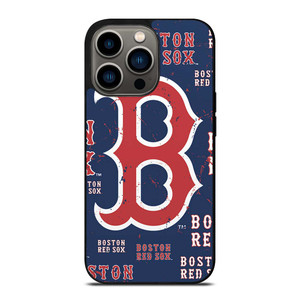 BOSTON RED SOX LOGO COLLAGE iPhone 13 Pro Case Cover