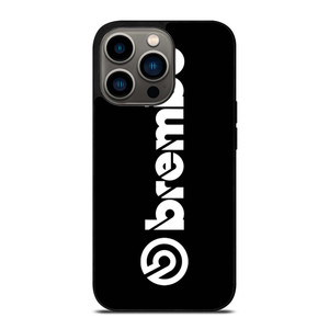 BREMBO DISC BRAKE BLACK LOGO iPhone 13 Pro Case Cover