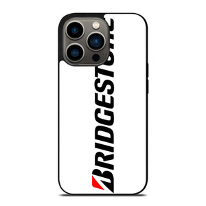BRIDGESTONE TIRE LOGO WHITE iPhone 13 Pro Case Cover