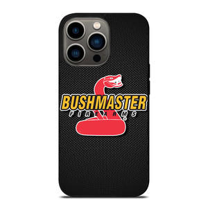 BUSHMASTER FIREARMS METAL LOGO iPhone 13 Pro Case Cover BUSHMASTER FIREARMS METAL LOGO iPhone 13 Pro Case Cover