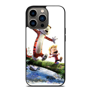 CALVIN AND HOBBES RIVER WOOD iPhone 13 Pro Case Cover