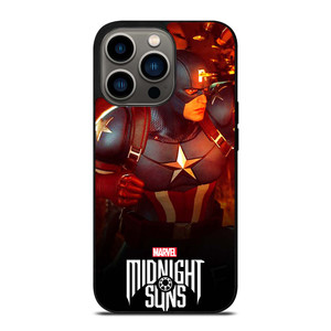CAPTAIN AMERICA MARVEL MIDNIGHT SUNS iPhone 13 Pro Case Cover CAPTAIN AMERICA MARVEL MIDNIGHT SUNS iPhone 13 Pro Case Cover