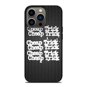 CHEAP TRICK BAND METAL LOGO iPhone 13 Pro Case Cover