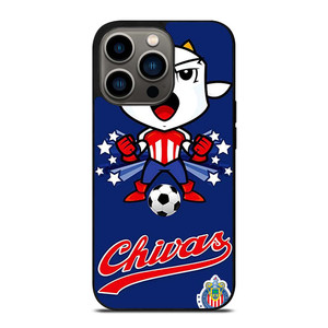 CHIVAS DE GUADALAJARA FOOTBALL MASCOT iPhone 13 Pro Case Cover