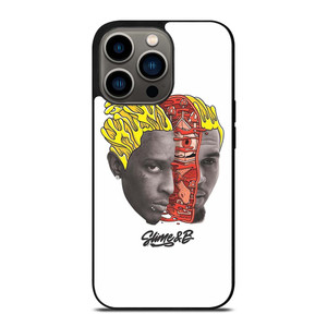 CHRIS BROWN YOUNG THUG SLIME & B iPhone 13 Pro Case Cover