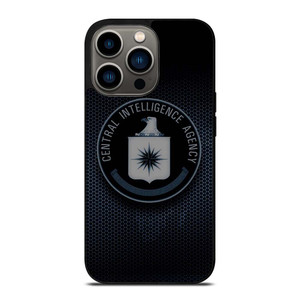 CIA CENTRAL INTELLIGENCE AGENCY METAL LOGO iPhone 13 Pro Case Cover