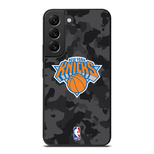 NEW YORK KNICKS BLACK CAMO Samsung Galaxy S22 Plus Case Cover