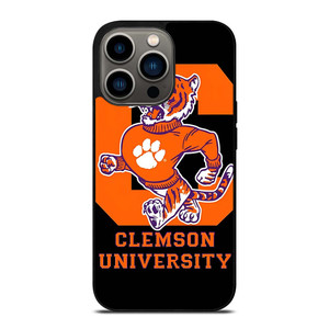CLEMSON TIGERS UNIVERSITY ICON iPhone 13 Pro Case Cover CLEMSON TIGERS UNIVERSITY ICON iPhone 13 Pro Case Cover