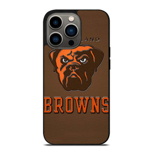 CLEVELAND BROWNS DOG NFL MASCOT iPhone 13 Pro Case Cover CLEVELAND BROWNS DOG NFL MASCOT iPhone 13 Pro Case Cover