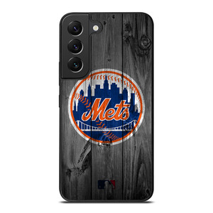 NEW YORK METS BASEBALL MLB WOOD LOGO Samsung Galaxy S22 Plus Case Cover