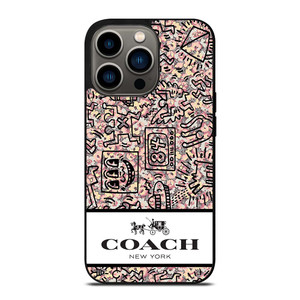 COACH NEW YORK ABSTRACK iPhone 13 Pro Case Cover