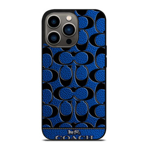 COACH NEW YORK BLUE 3 iPhone 13 Pro Case Cover