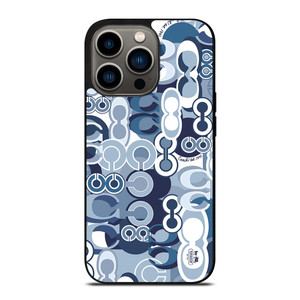 COACH NEW YORK BLUE iPhone 13 Pro Case Cover