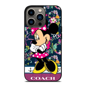 COACH NEW YORK CUTE MICKEY MOUSE iPhone 13 Pro Case Cover