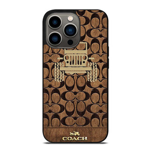COACH NEW YORK JEEP 2 iPhone 13 Pro Case Cover