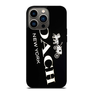 COACH NEW YORK LOGO 3 iPhone 13 Pro Case Cover
