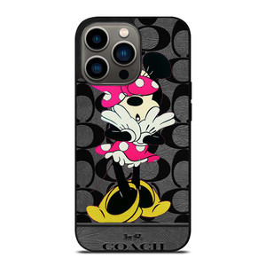 COACH NEW YORK MINNIE MOUSE iPhone 13 Pro Case Cover
