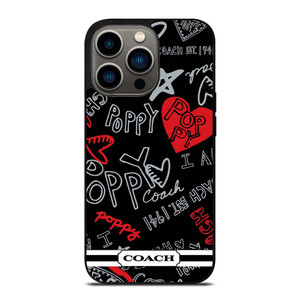 COACH NEW YORK POPPY iPhone 13 Pro Case Cover COACH NEW YORK POPPY iPhone 13 Pro Case Cover