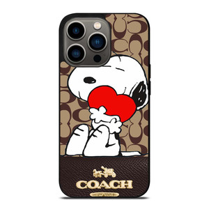 COACH NEW YORK SNOOPY iPhone 13 Pro Case Cover