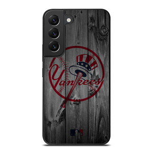 NEW YORK YANKEES BASEBALL MLB WOOD LOGO Samsung Galaxy S22 Plus Case Cover