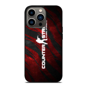 COUNTER STRIKE CSGO LOGO RED iPhone 13 Pro Case Cover