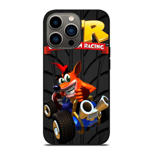 CRASH TEAM RACING BANDICOOT CTR TIRE iPhone 13 Pro Case Cover