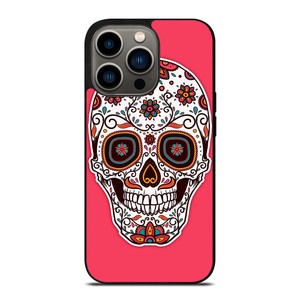 DAY OF THE DEAD PINK iPhone 13 Pro Case Cover
