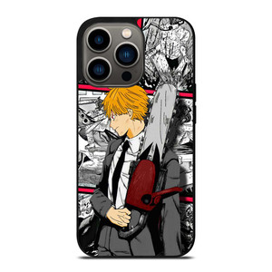 DENJI CHAINSAW MAN ANIME COLLAGE iPhone 13 Pro Case Cover