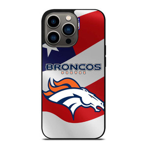 DENVER BRONCOS LOGO FOOTBALL iPhone 13 Pro Case Cover
