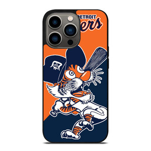DETROIT TIGERS MASCOT MLB LOGO iPhone 13 Pro Case Cover