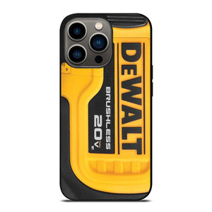 DEWALT BRUSHLESS 20V iPhone 13 Pro Case Cover DEWALT BRUSHLESS 20V iPhone 13 Pro Case Cover