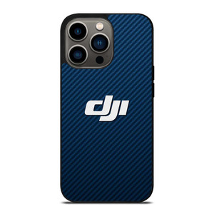 DJI DRONE CAMERA BLUE CARBON iPhone 13 Pro Case Cover