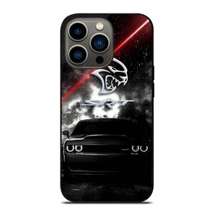 DODGE SRT BLACK CAR iPhone 13 Pro Case Cover