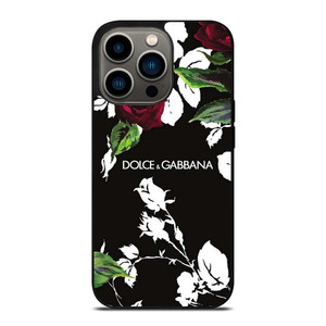 DOLCE AND GABBANA FLOWER iPhone 13 Pro Case Cover