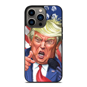 DONALD TRUMP ART  iPhone 13 Pro Case Cover