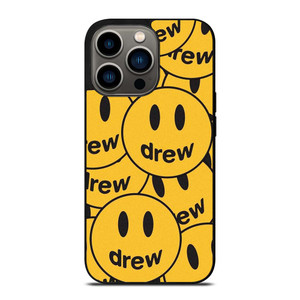 DREW SMILEY FACE PATTERN iPhone 13 Pro Case Cover