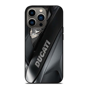 DUCATI BLACK LOGO EMBLEM iPhone 13 Pro Case Cover