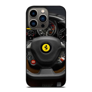 FERRARI STEERING WHEEL iPhone 13 Pro Case Cover