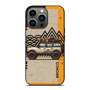 FORD BRONCO ADVENTURES CAR iPhone 13 Pro Case Cover FORD BRONCO ADVENTURES CAR iPhone 13 Pro Case Cover